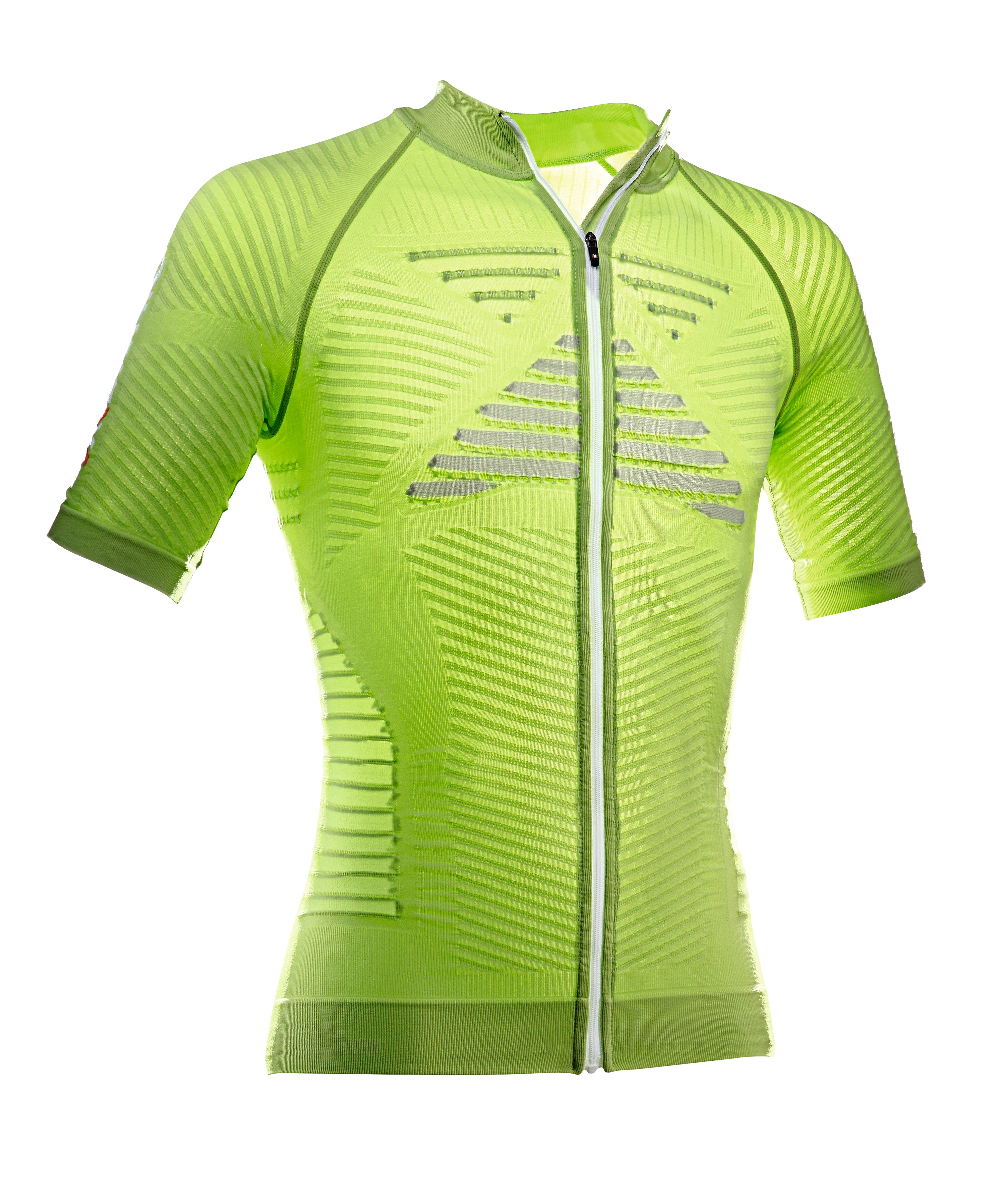 X-BIONIC Effektor Biking Power Shirt SS Green Lime Pearl Grey