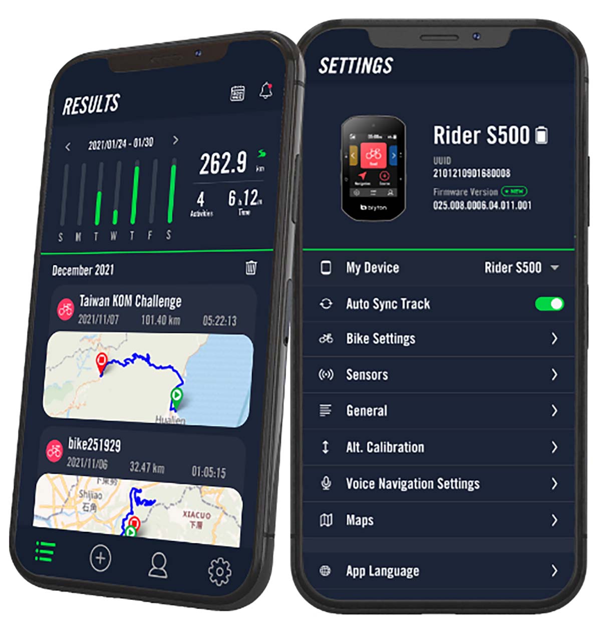 Bryton FIETSCOMPUTER RIDER S500 T / TOTAAL