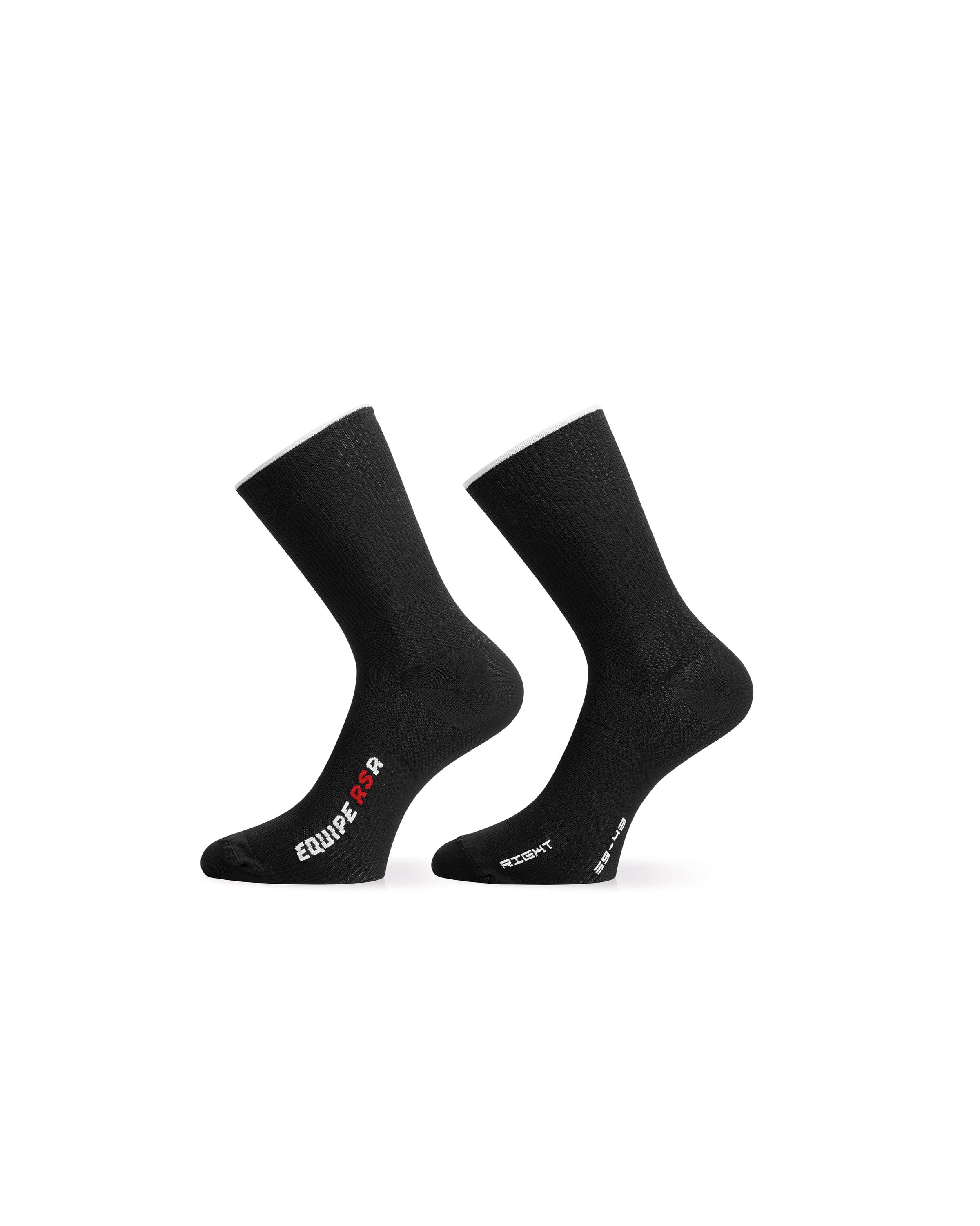 Assos rsr fietssokken blackseries zwart