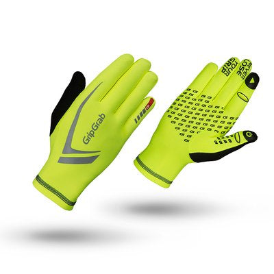 GripGrab Handschoen Running Expert Hi-Vis Fluo Yellow