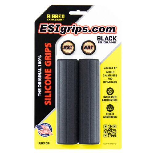 ESI grips Ribbed Extra Chunky 34 mm Black