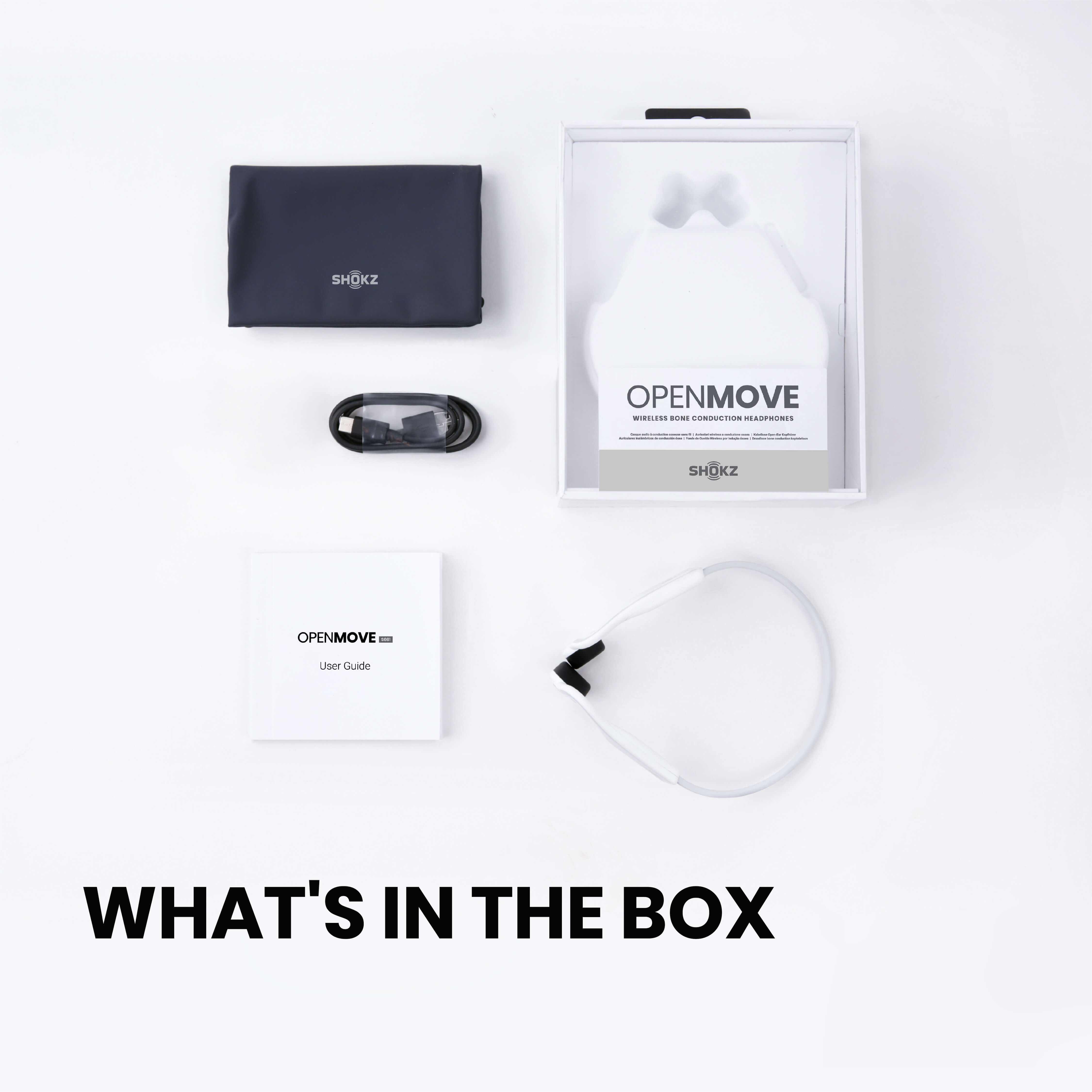 Shokz OpenMove White