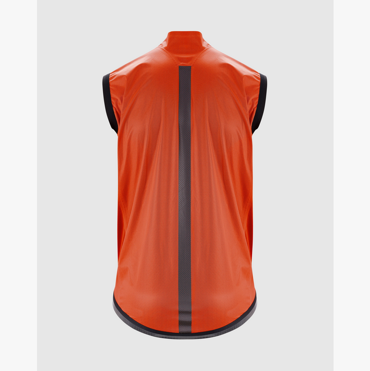 Assos Equipe RS Rain Vest Propeller Orange