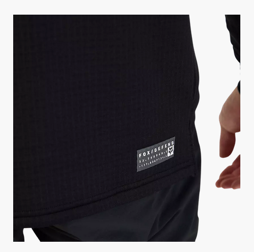 Fox Defend Thermal Hoodie Black
