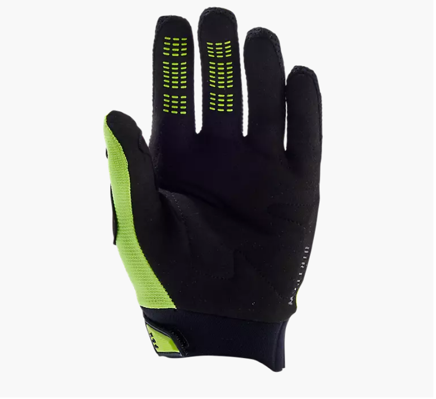 Fox Youth Dirtpaw Glove Fluo Yellow Black
