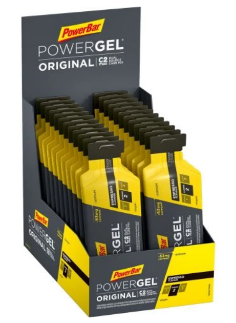 Powerbar powergel energiegel Espresso Caffeine 41g box 24pcs