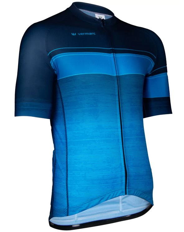 Vermarc Perfetto Short Sleeves Shirt Heren SPL AERO – Blue