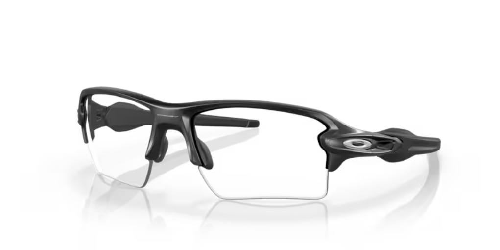 Oakley flak 2.0 XL Fietsbril Matte Black - Clear lens