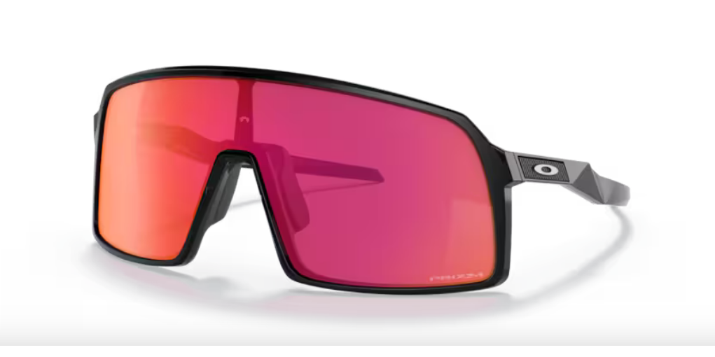 Oakley Sutro Fietsbril Polished Zwart - Prizm Field