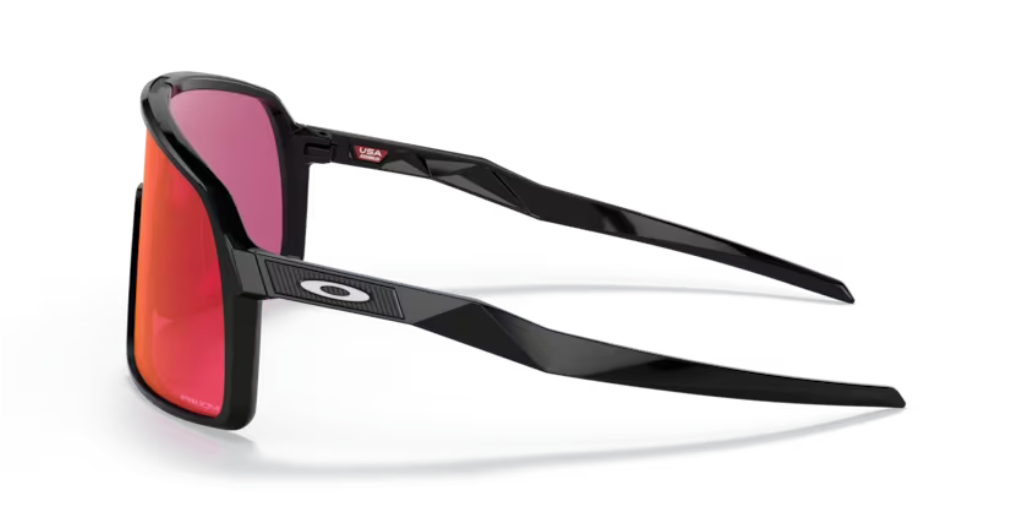Oakley Sutro Fietsbril Polished Zwart - Prizm Field