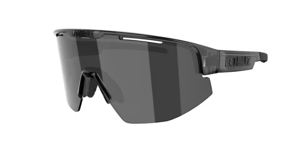 Bliz Matrix Bril Crystal Black Smoke & Silver Mirror lens
