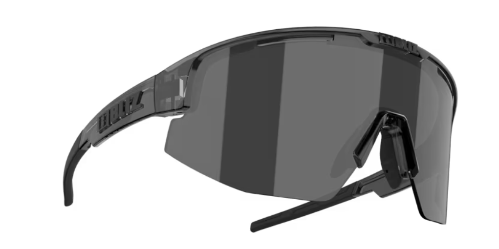 Bliz Matrix Bril Crystal Black Smoke & Silver Mirror lens