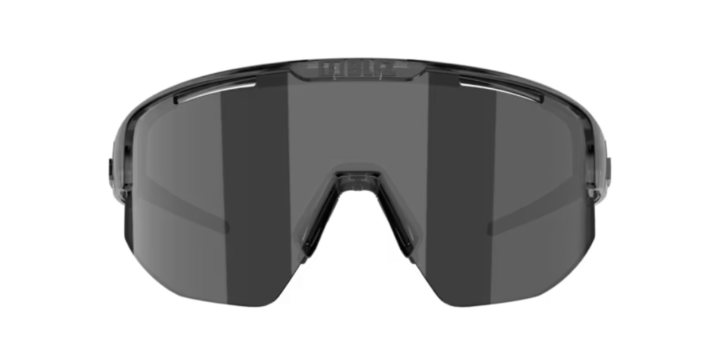 Bliz Matrix Bril Crystal Black Smoke & Silver Mirror lens