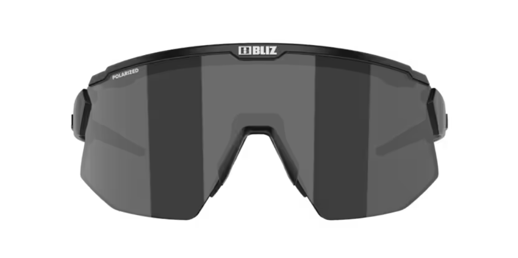 Bliz Breeze Bril Matt Black Polarized Brown Silver Mirror Lens