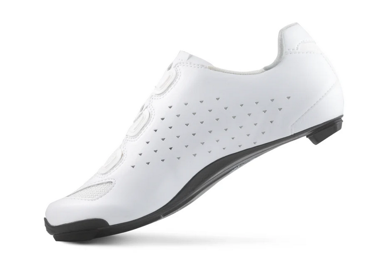 Lake CX238 Wide fit Fietsschoen Race White/ White Clarino White