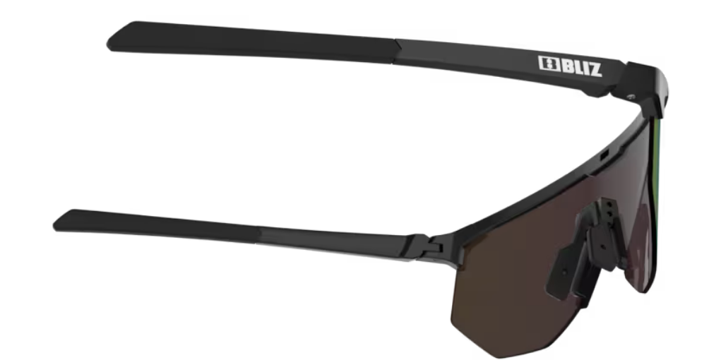 Bliz Hero Small Bril Matt Black with Brown & Purple Mirror Lens