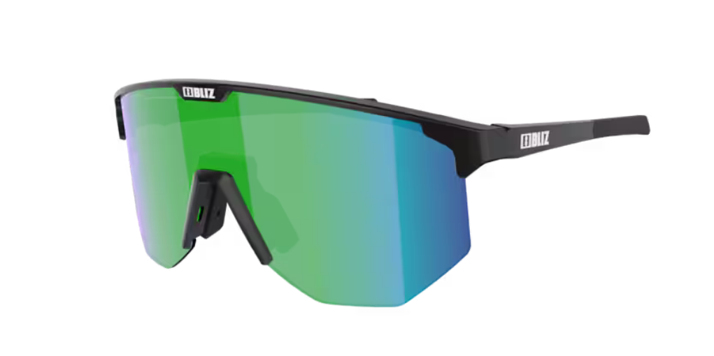 Bliz Hero Bril Matt Black with Smoke Green Mirror Lens