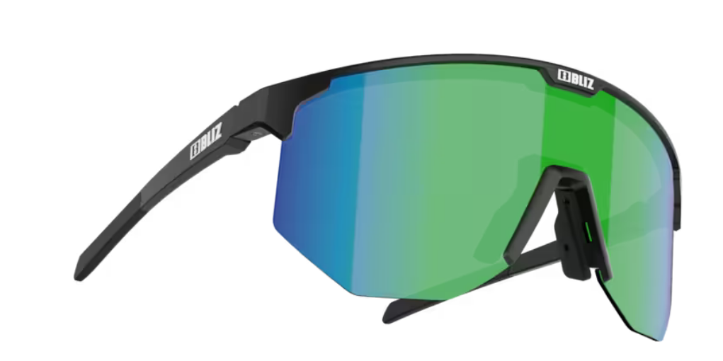 Bliz Hero Bril Matt Black with Smoke Green Mirror Lens