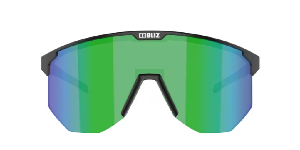 Bliz Hero Bril Matt Black with Smoke Green Mirror Lens