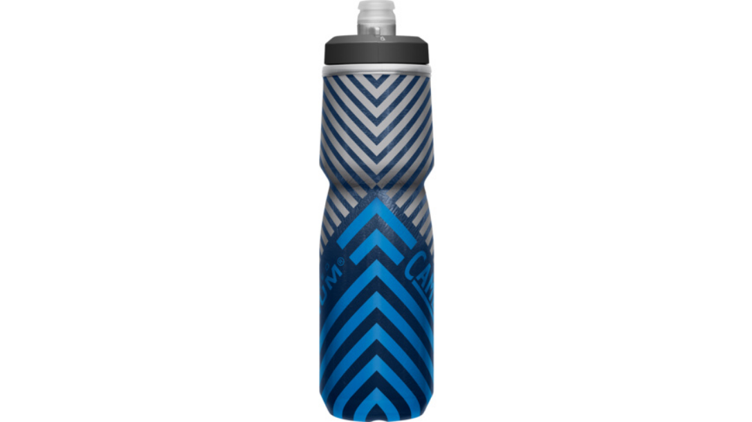 Camelbak podium chill bidon 700ml Navy Blue stripes