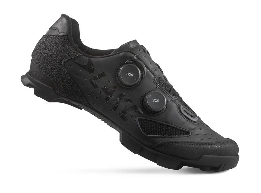 Lake MX238 extra wide Fietsschoen MTB Black/Black