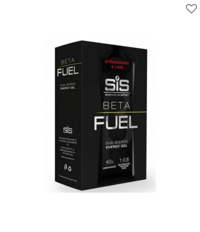 Sis Beta Fuel energiegel 6x 60ml Strawberry & Lime
