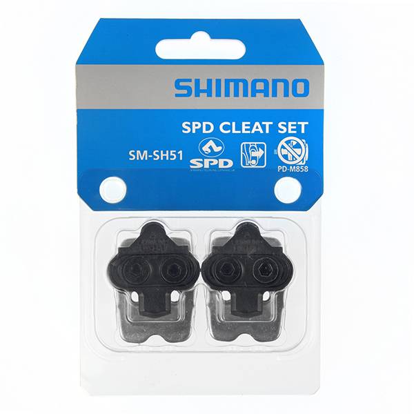 SHIMANO Schoenplaatjes SM-SH51 SPD Met Borgplaatje