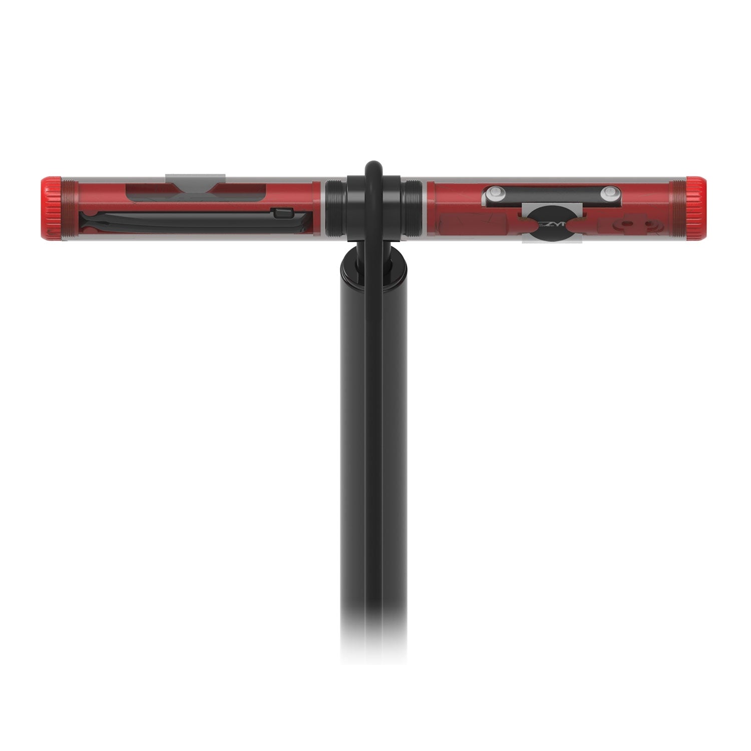 Lezyne shop floor fietspomp zwart hi gloss