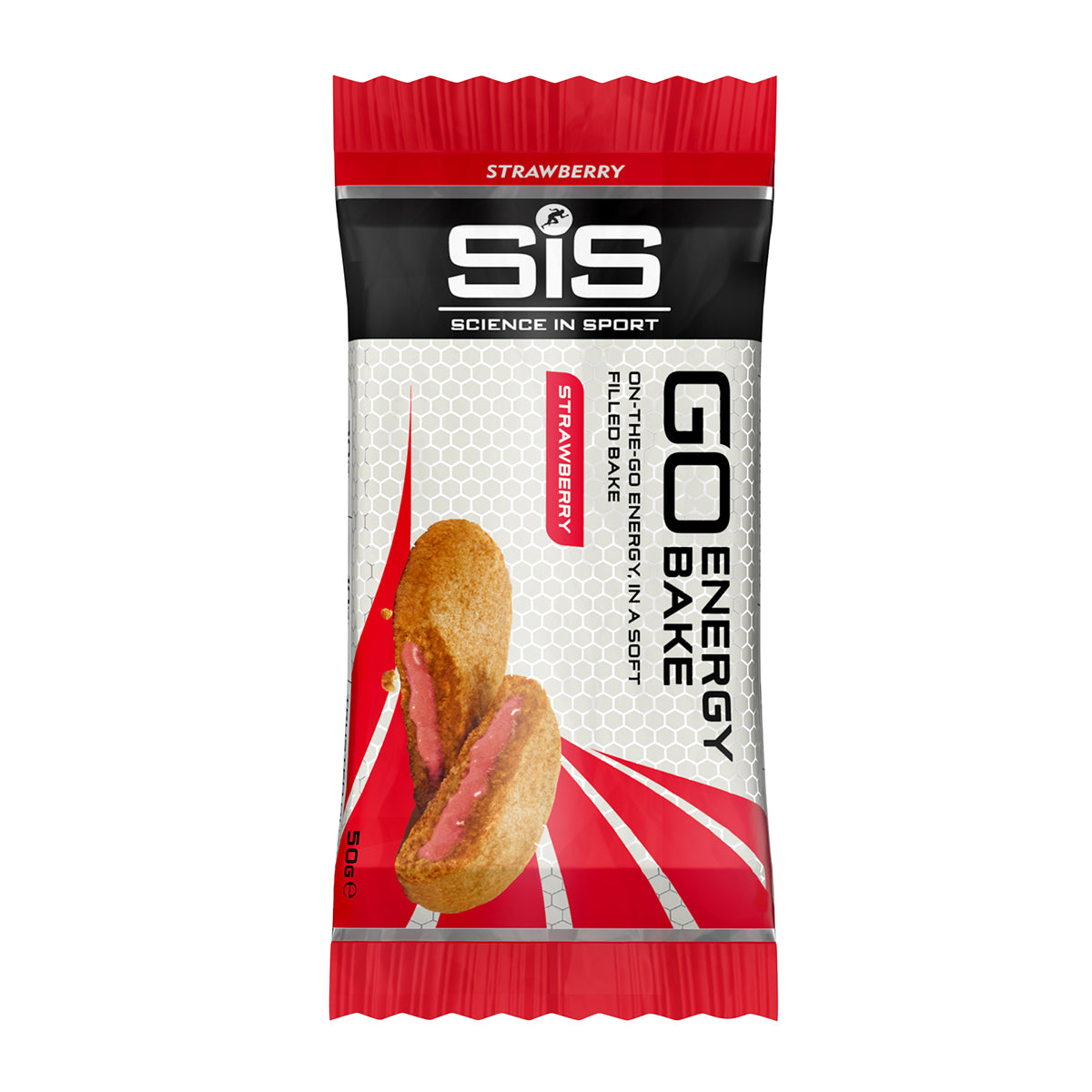 SIS Go Energy Bake Bar Aardbei