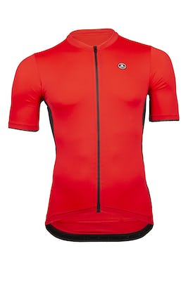 Vermarc Solid Shirt Korte Mouwen PRR Black/ Red