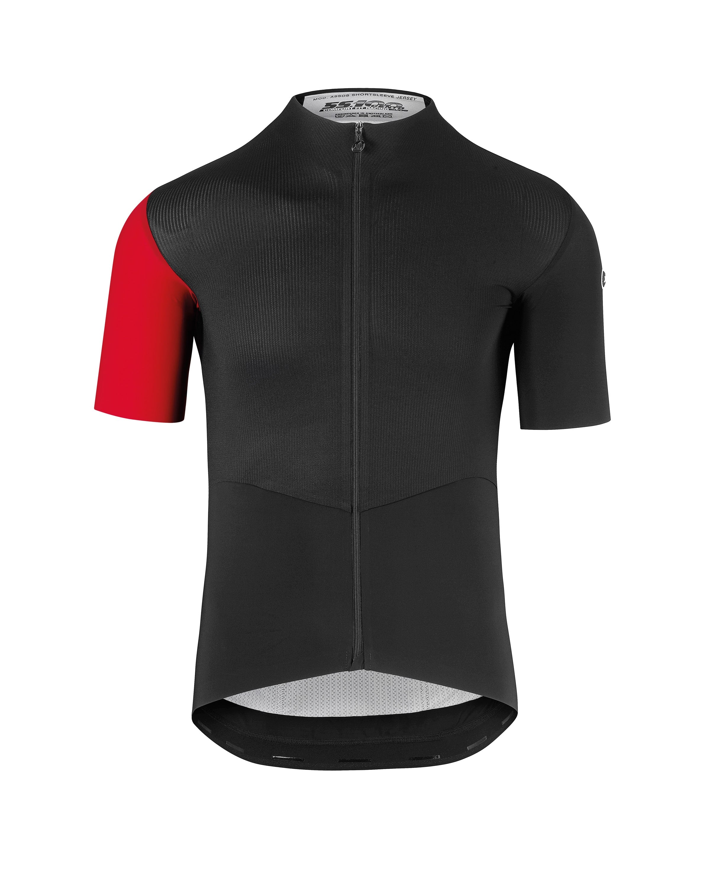 Assos cento evo 8 fietsshirt met korte mouwen national rood