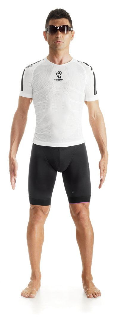 Assos skinfoil hotSummer evo 7 ondershirt korte mouwen wit