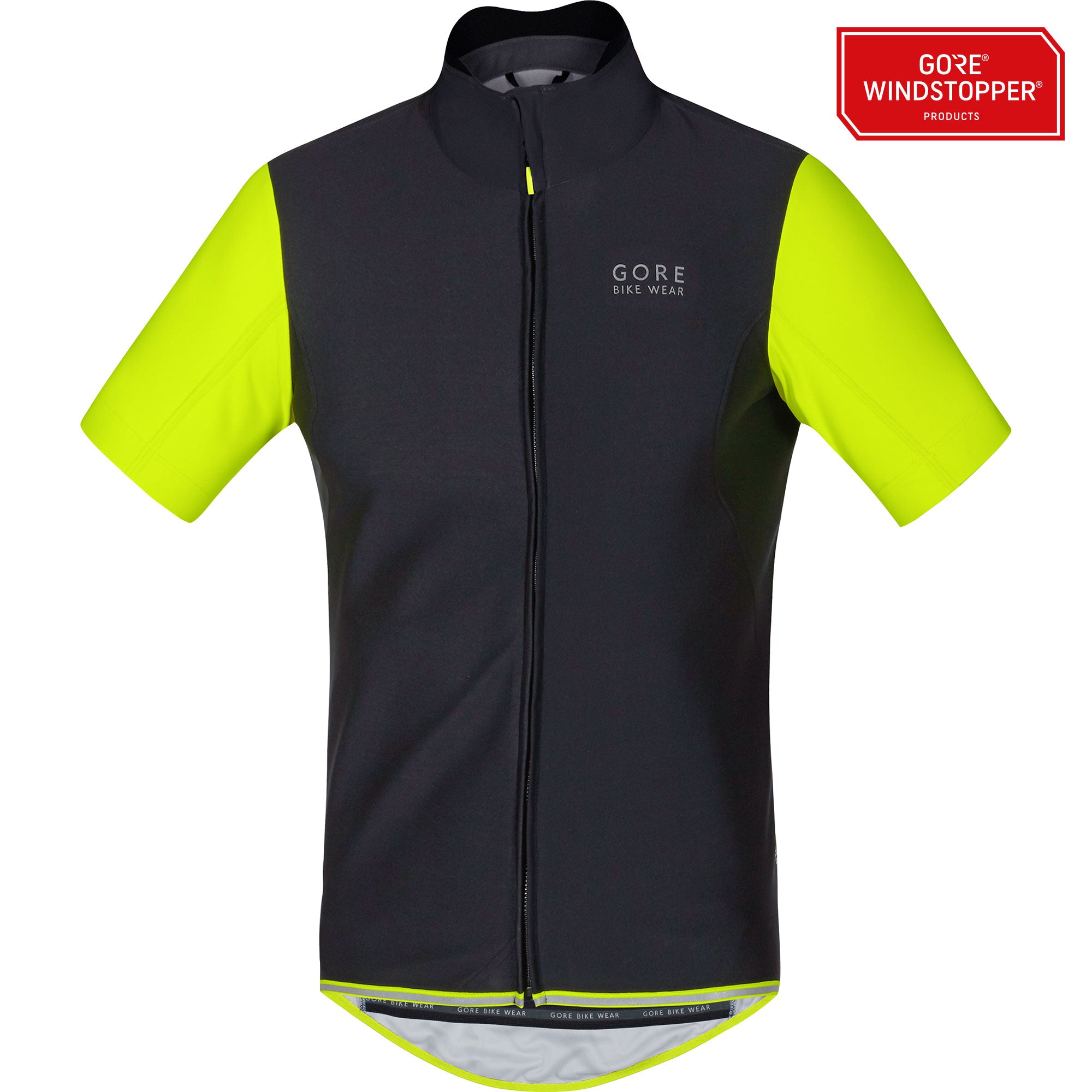 GORE BIKE WEAR Power WS SO Jersey SS Black Neon Yellow
