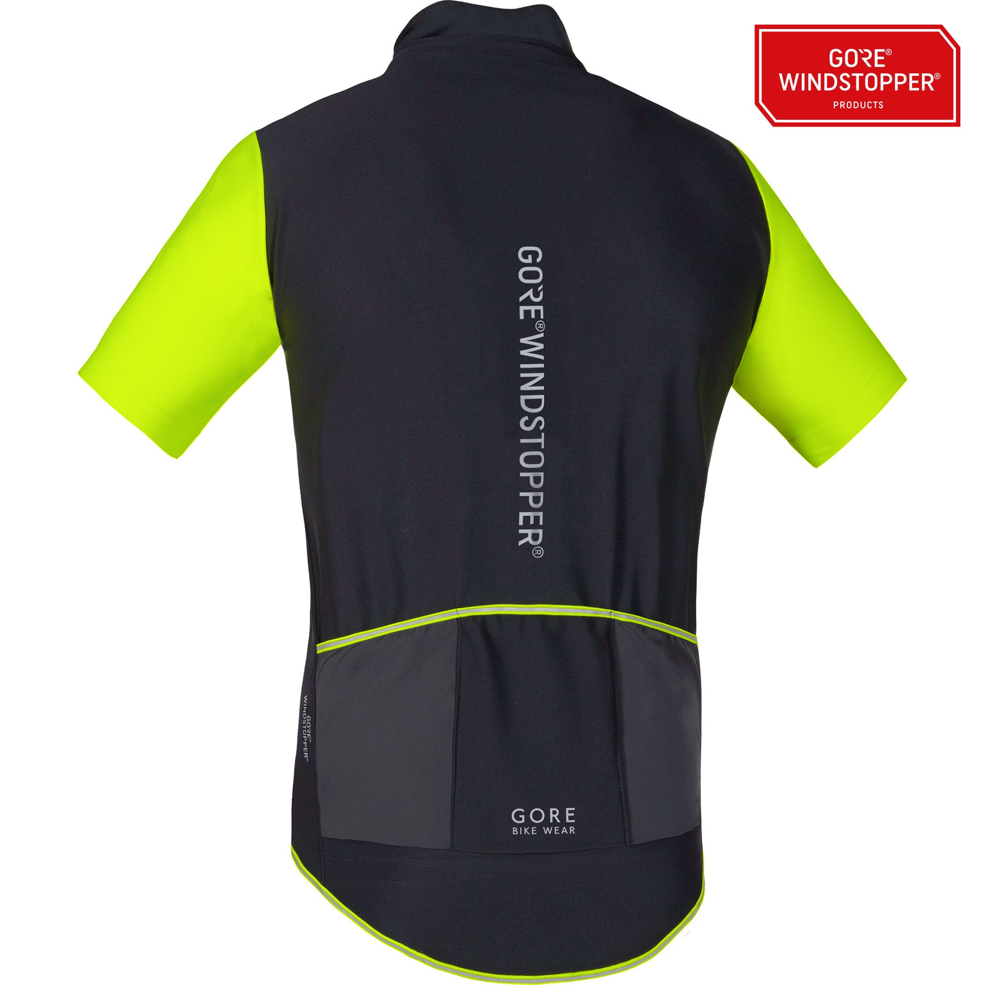 GORE BIKE WEAR Power WS SO Jersey SS Black Neon Yellow