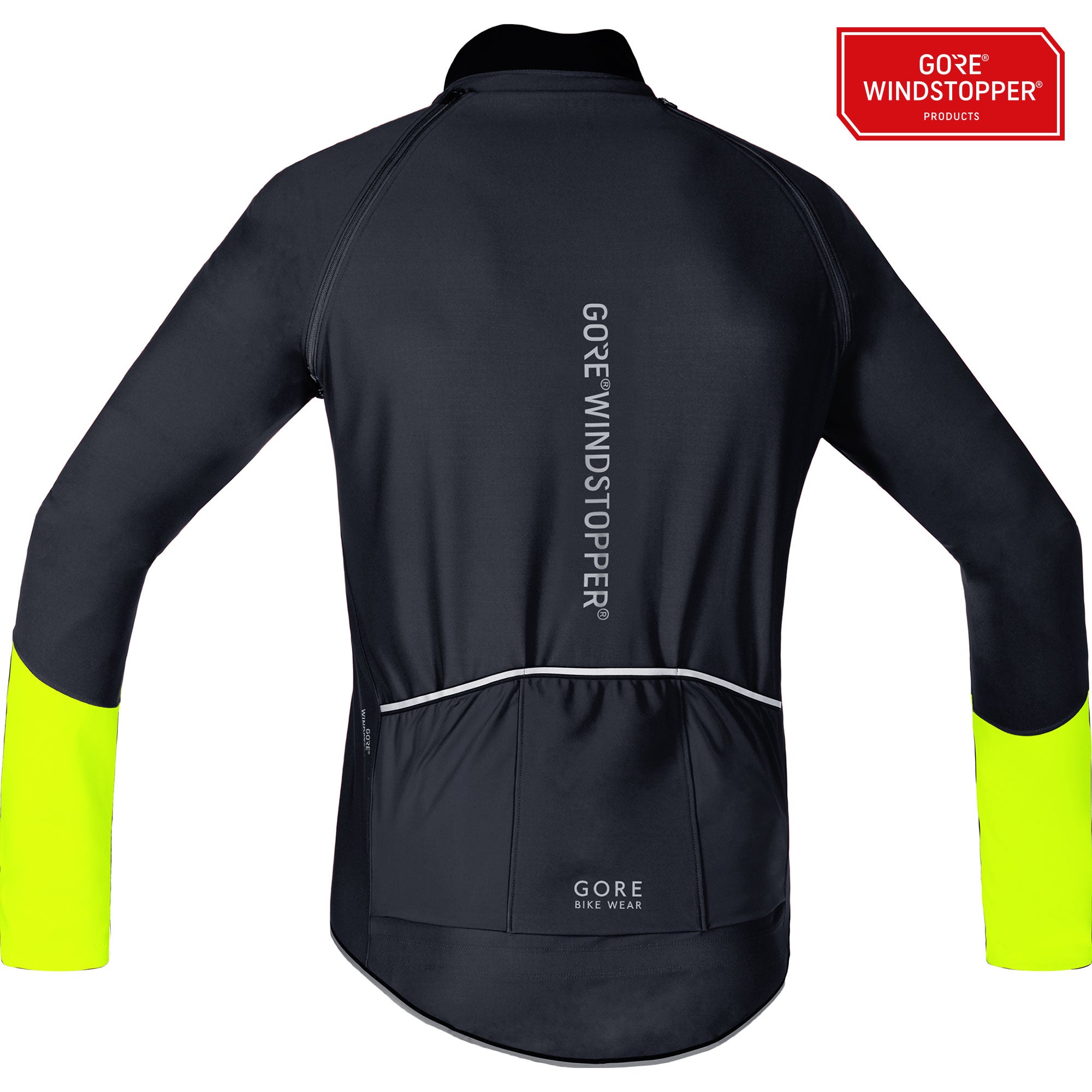 GORE BIKE WEAR Power WS SO  ZO Jersey Black Neon Yellow