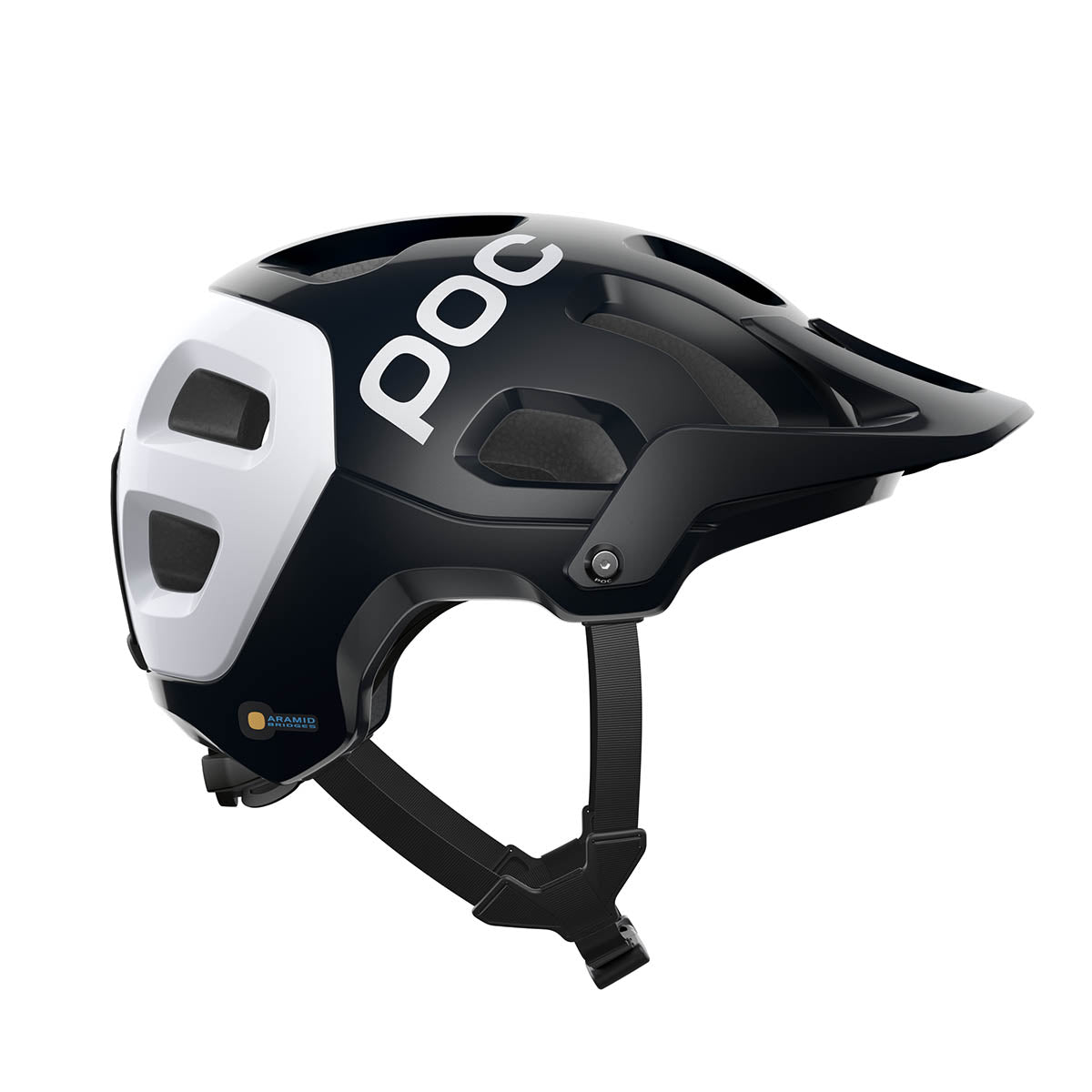 Poc Tectal Race SPIN Fietshelm - Uranium Black/Hydrogen White