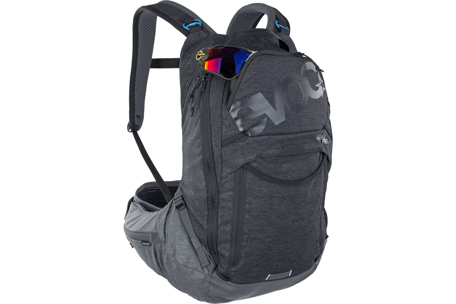 EVOC TRAIL PRO 16 BLACK - CARBON GREY 16L L/XL
