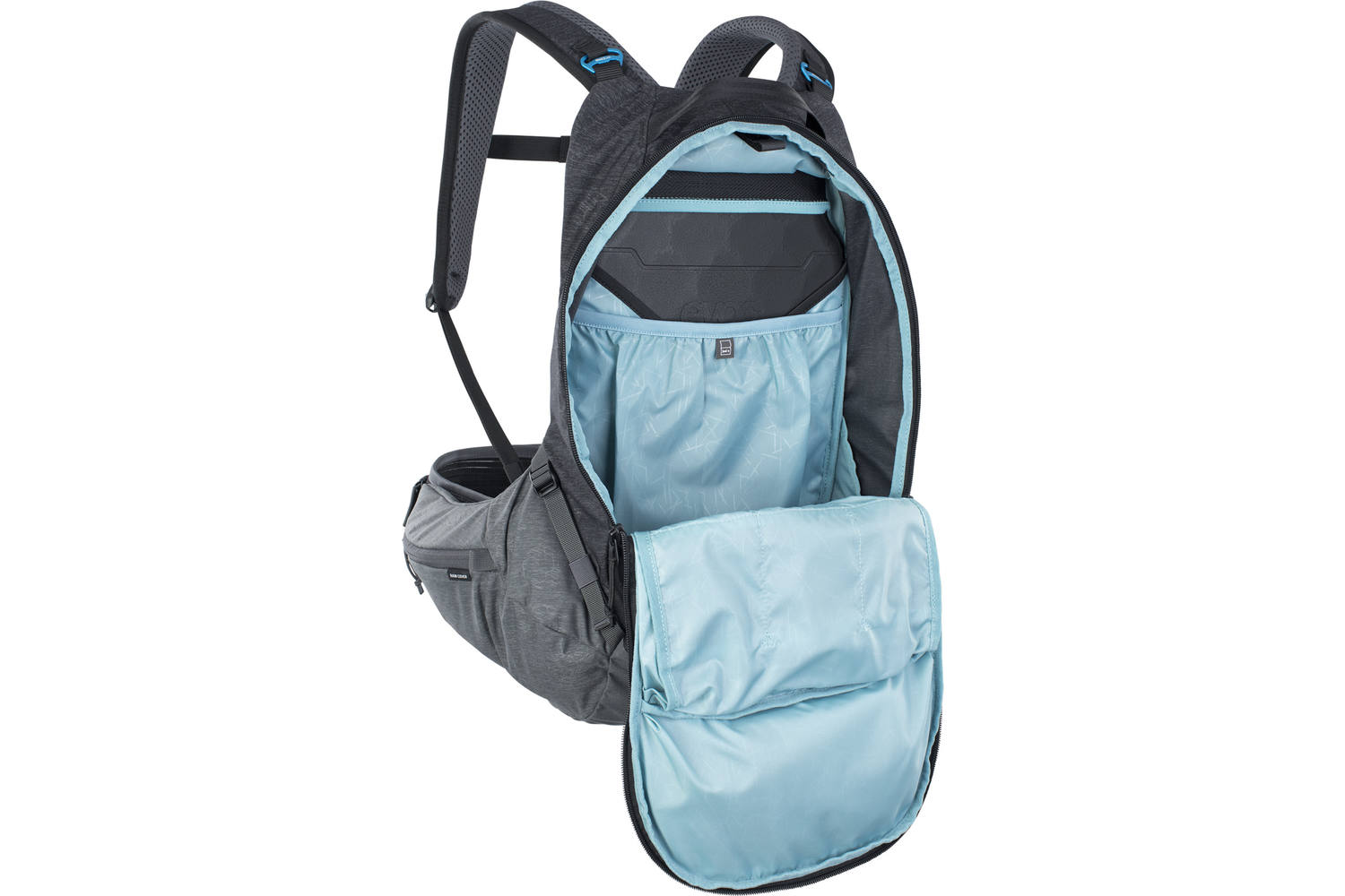 EVOC TRAIL PRO 16 BLACK - CARBON GREY 16L L/XL