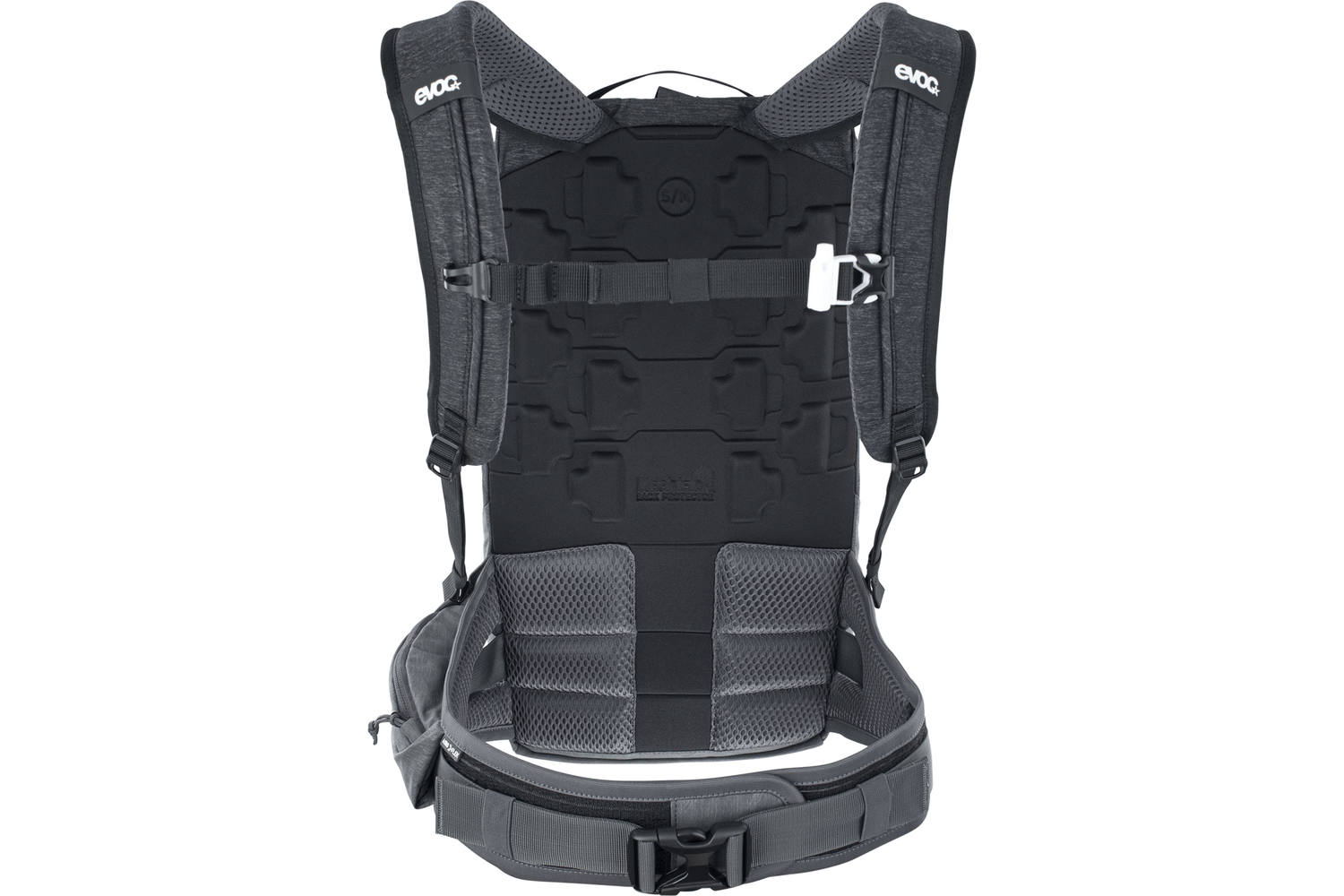 EVOC TRAIL PRO 10 BLACK - CARBON GREY 10L L/XL