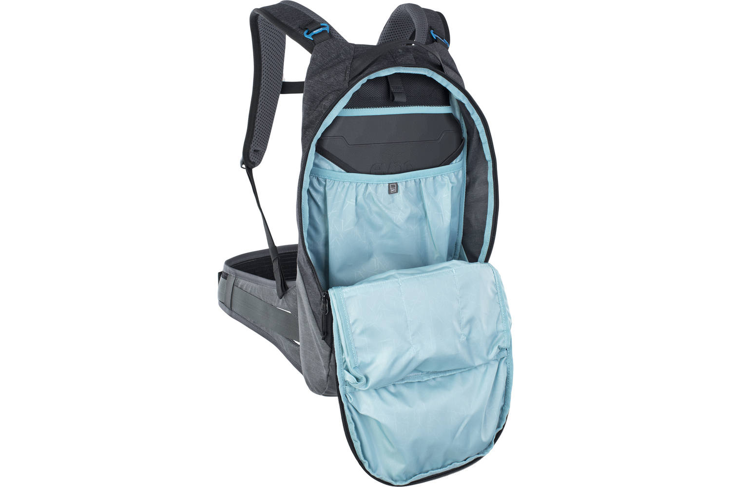 EVOC TRAIL PRO 10 BLACK - CARBON GREY 10L L/XL