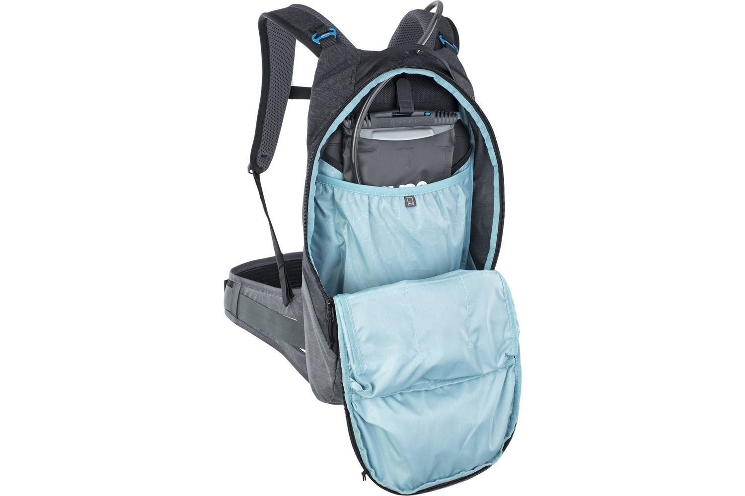 EVOC TRAIL PRO 10 BLACK - CARBON GREY 10L L/XL