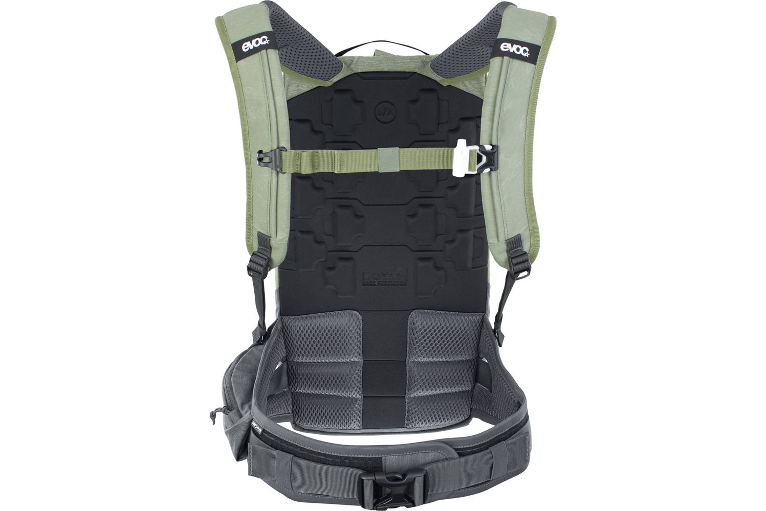 EVOC TRAIL PRO 10 LIGHT OLIVE - CARBON GREY 10L L/XL