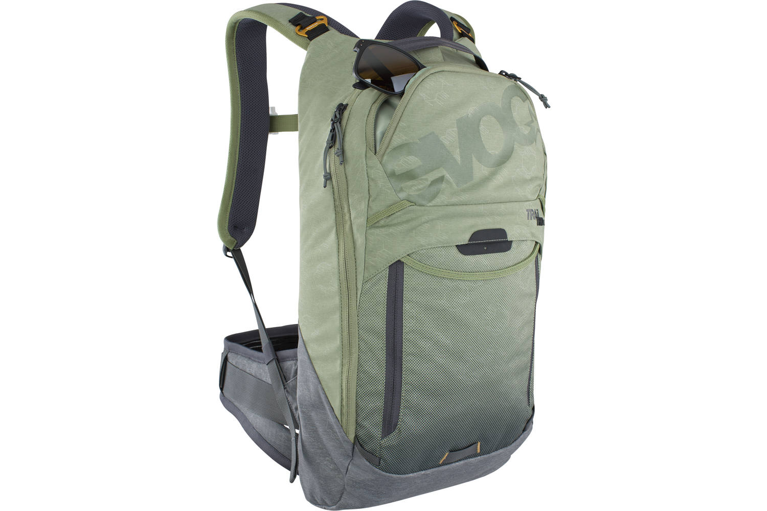 EVOC TRAIL PRO 10 LIGHT OLIVE - CARBON GREY 10L L/XL