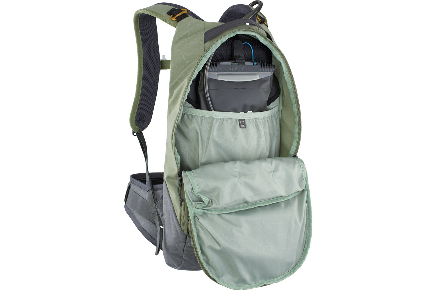 EVOC TRAIL PRO 10 LIGHT OLIVE - CARBON GREY 10L L/XL