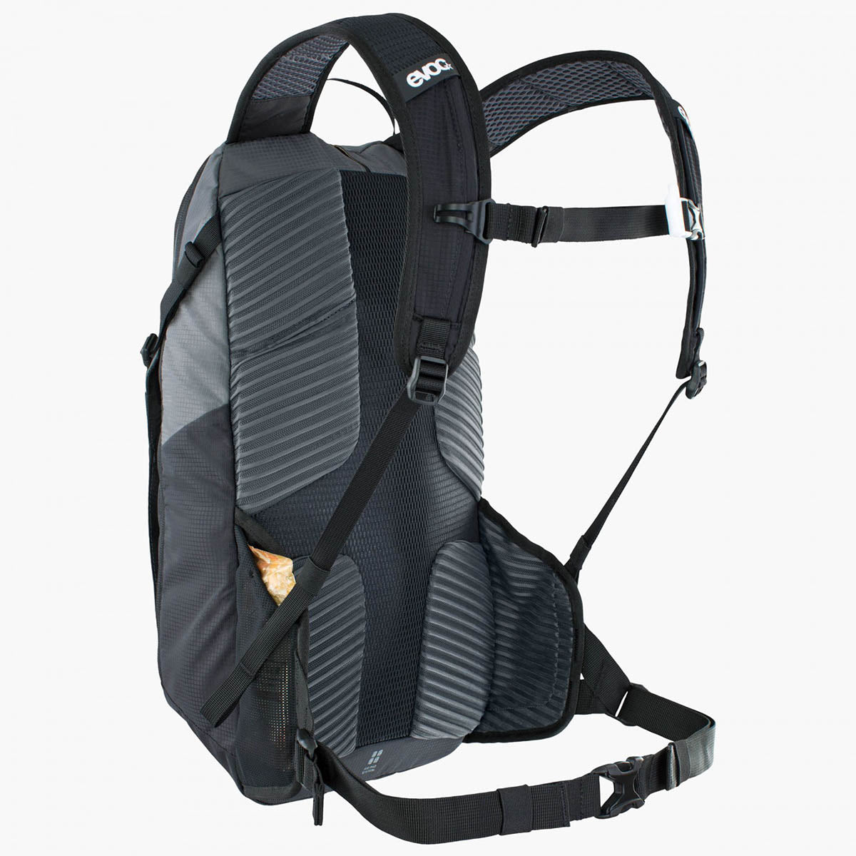 Evoc Ride 12 + Hydration Bladder 2 - Carbon Grey - Black