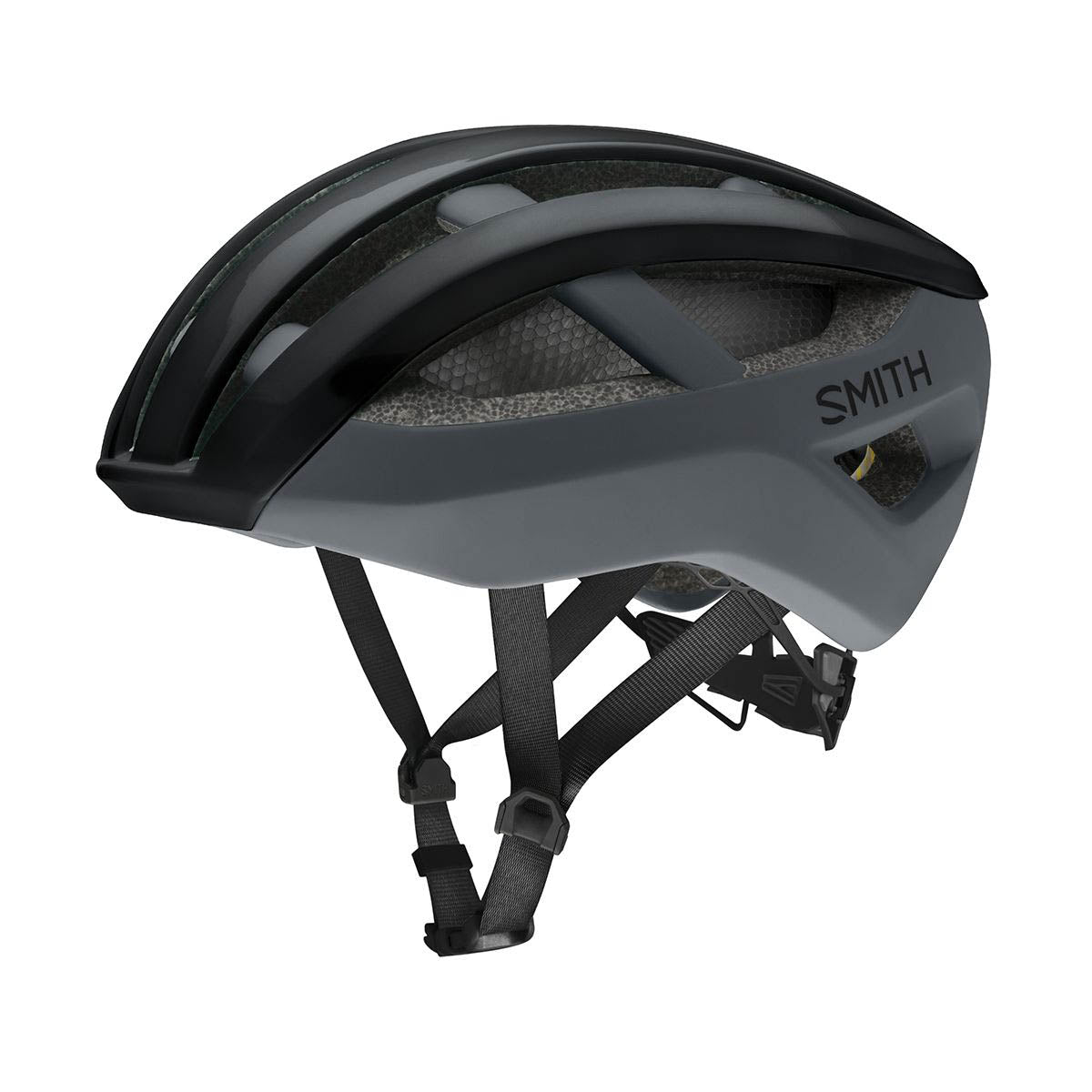 Smith Network Mips Fietshelm Black Matte Cement