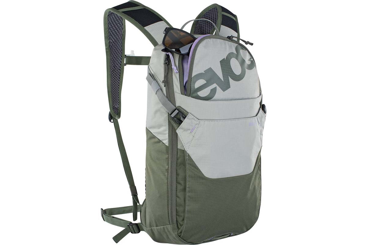 Evoc Ride 8 + Hydration Bladder 2 - Stone - Dark Olive