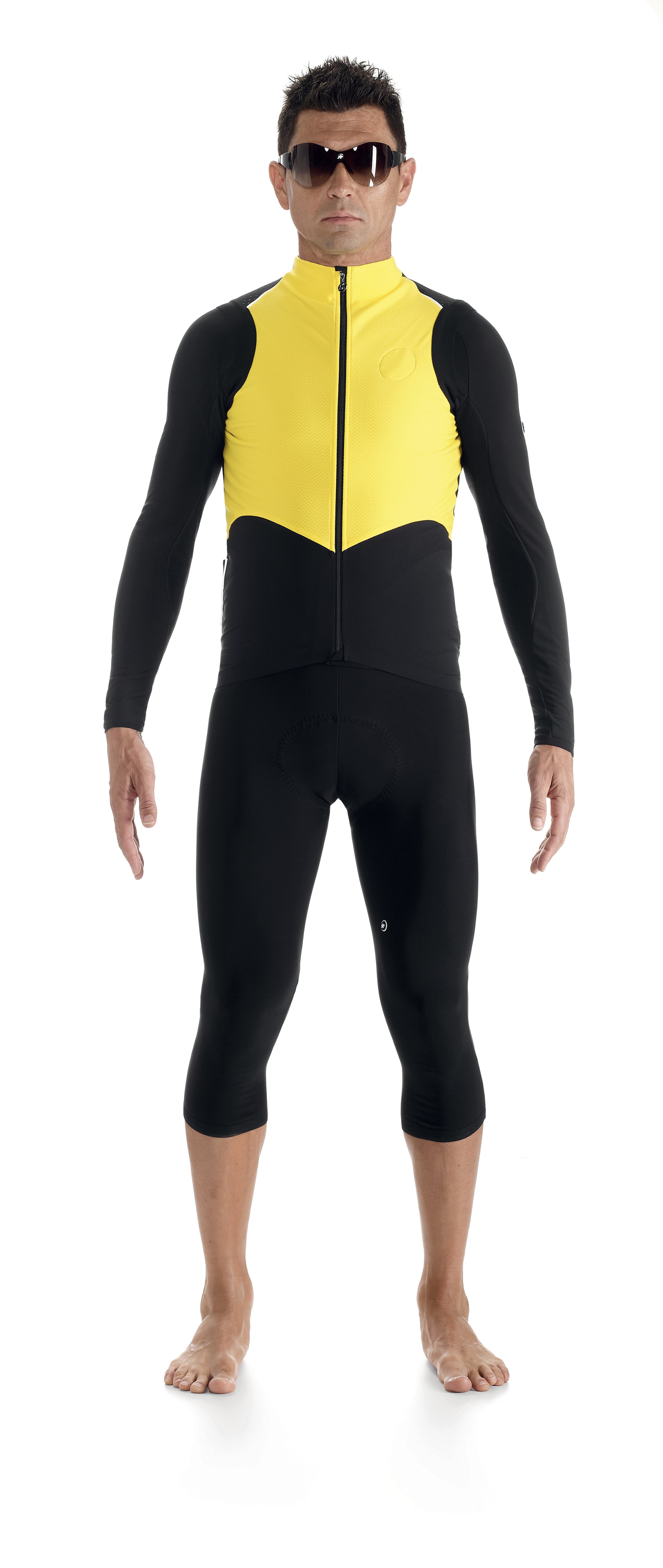 Assos tiburu gilet equipe vest geel