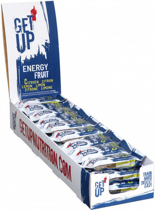 GET UP Energy Fruit Bar Lemon 25g Box 40pcs
