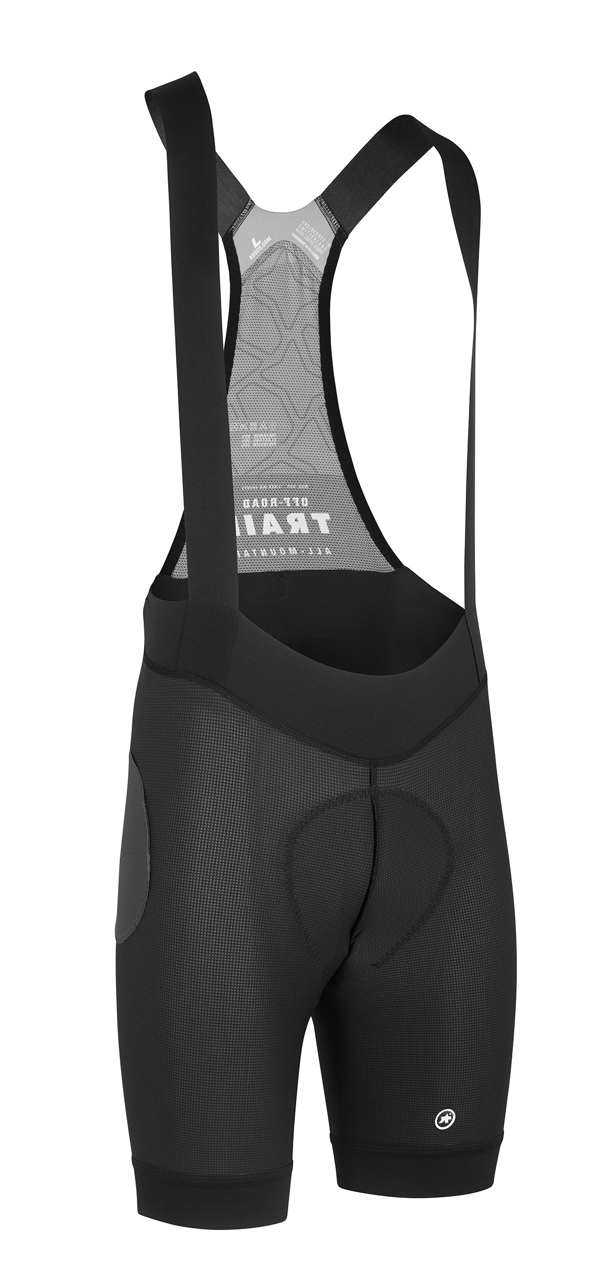 Assos Trail Liner Bib Shorts Blackseries